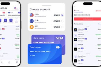 build secure fintech app for fast payments, bill,  international money transfer