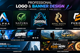 design a professional social banner or cover
