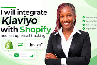 integrate klaviyo with shopify and set up email tracking