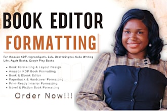 ebook writer fiction book editor christian book formatting, developmental editor