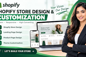 shopify landing page design product page conversion layout theme customization