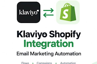integrate klaviyo with shopify and setup email marketing automation