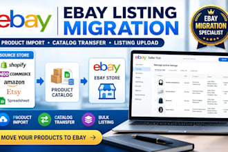 listing migration import products from shopify amazon etsy woocommerce to etsy