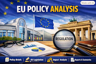 make eu policy analysis and briefings for you