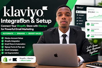 integrate shopify with klaviyo and set up email marketing