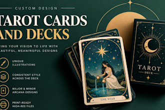 design tarot cards and decks