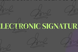create a professional electronic signature