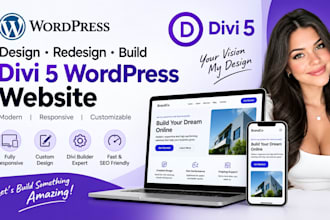 build a responsive wordpress website using divi 5 and divi builder