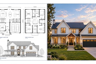 create 2d floor plan 3d floor plan city permit drawings house plans 3d rendering