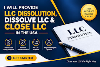 do llc dissolution, dissolve llc and close llc in the USA