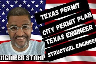 do civil and structural engineering drawings as texas engineer and architect