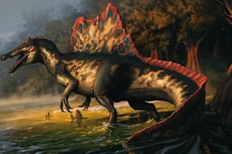 draw speculative evolution paleoart and more