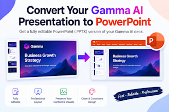 convert your gamma ai presentation into an editable powerpoint
