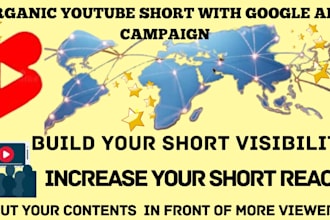 do legit youtube shorts video promotion for real engagement using google ads