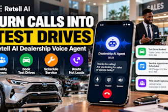 build a retell ai automotive dealership voice agent
