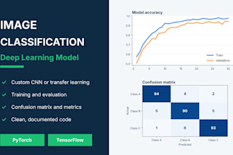build  deep learning and machine learning model for classification
