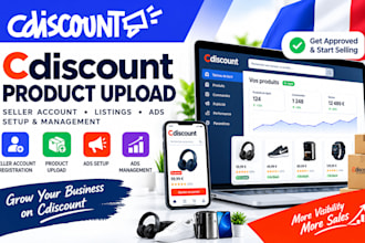 register seller, manage and bulk list standout your products on cdiscount