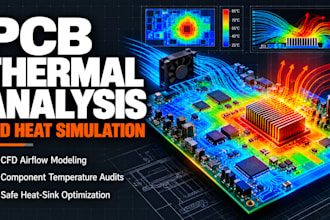 perform pcb thermal analysis and cfd heat simulation