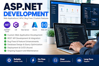 develop an asp dot net core web API