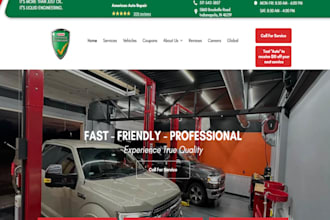 build auto repair website wix mechanic website and service website