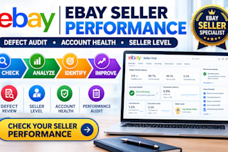 ebay seller level audit defect review seller performance account health check