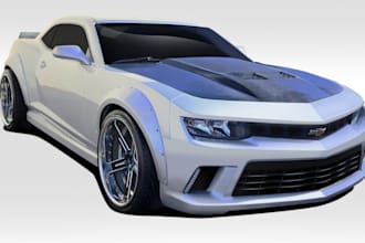 do custom automotive parts, car body kits, widebody kits and 3d car scanning