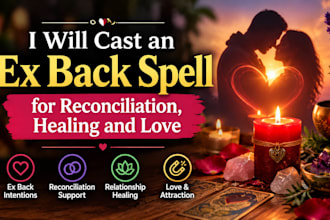 cast an ex back spell for reconciliation, healing and love in uk usa