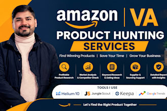do amazon product hunting and product research