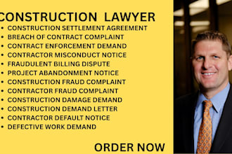 be your ny, ca, fl,ga construction lawyer for contractor fraud and breach claims