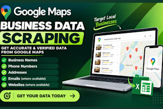 expertly scrape google map scraping b2b list lead generation b2b data extraction