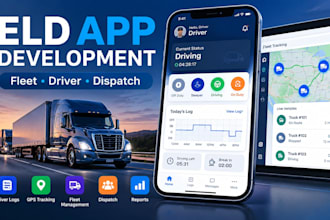 develop eld app, fleet management and driver app