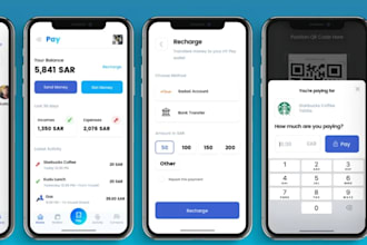 develop fintech app, peyment app, banking app, money transfer app, loan app