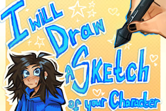 draw a sketch of your character