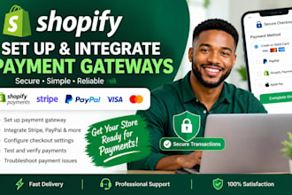 set up and integrate shopify payment gateways