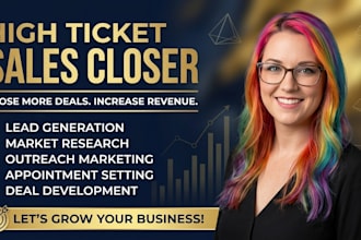 be your sales closer high ticket sales representative