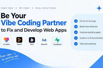 be your vibe coding partner to fix and develop lovable replit claude web app