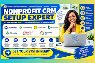 bonterra bloomerang givebutter blackbaud tithely oracle netsuite non profit crm