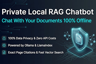 build a private local rag chatbot to chat with your documents using ollama