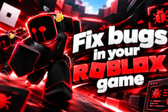 fix bugs and script errors in your roblox game