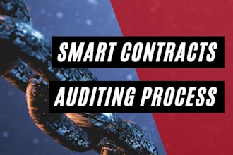 audit your solidity smart contract and security code review