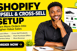 setup shopify upsell cross sell bundles selleasy kaching bundles aftersell