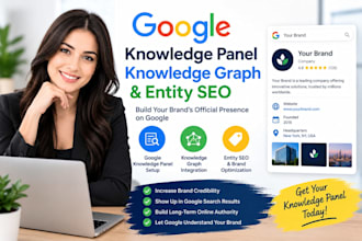 build google knowledge panel, knowledge graph and entity SEO for your brand