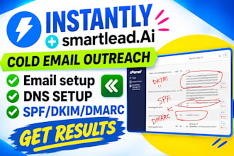 setup instantly ai manage instantly ai email warmup cold email deliverability