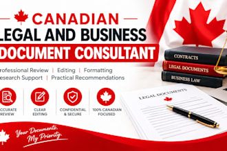 be your canadian legal and business document consultant