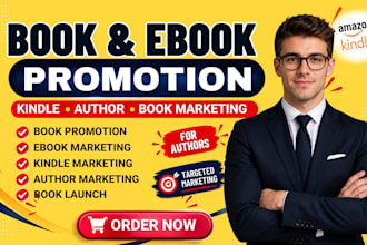 do book promotion, ebook promotion, kindle marketing, and author marketing