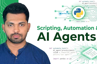 do scripting, automation and ai agents with python