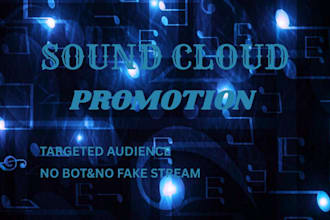 promote your music on soundcloud professionally