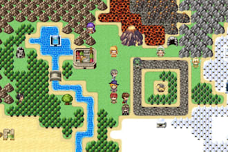create you an rpg maker game with mv or mz plugin