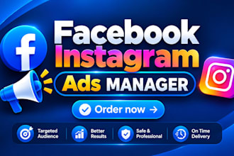 be your facebook and instagram ads manager campaign specialist