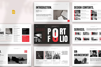 design a luxury art presentation and professional artist portfolio